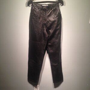 Valerie Stevens Sport Super Soft Genuine Leather Pants